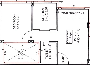 1 BHK Flat in Acons The Park Phase 1 in Alibaug, Mumbai - Image 911172