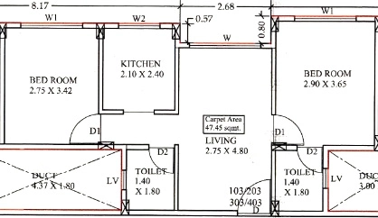 2 BHK Flat in Acons The Park Phase 1 in Alibaug, Mumbai - Image 911173