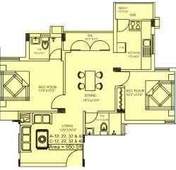 2 BHK Flat in Chaitanya Serena in Rajakilpakkam, Chennai - Image 911076