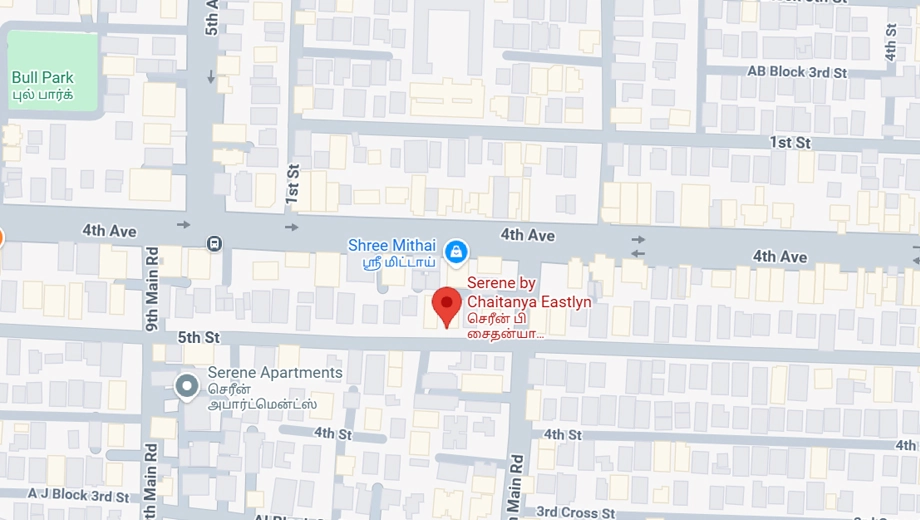 Location of Chaitanya Serena - Image 386940