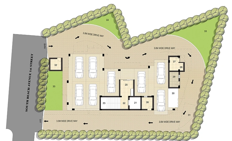 Master Plan of Chaitanya Nilaa in MRC Nagar, Chennai - Image 386986