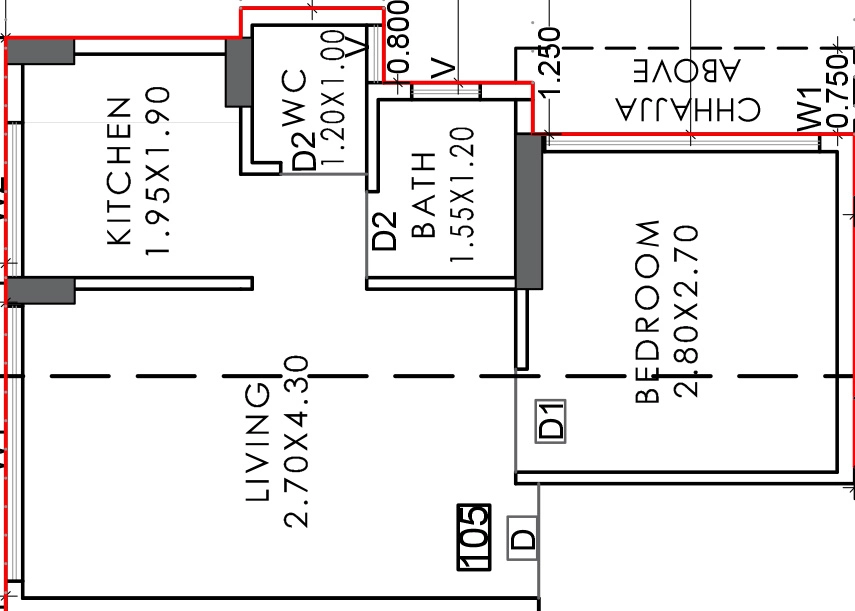 1 BHK Flat in Vardhman Harmony in Ulwe, Navi Mumbai - Image 911960