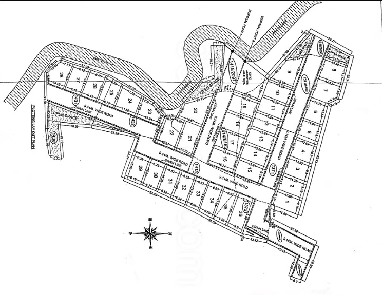 Master Plan of SJPD Jagannath Sky Valley in Gandamunda, Bhubaneswar - Image 387496