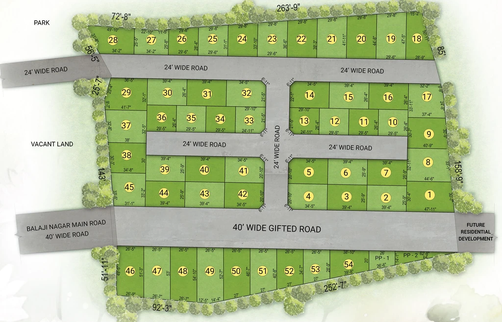 Master Plan of Silversky The Springs in Puzhal, Chennai - Image 387059