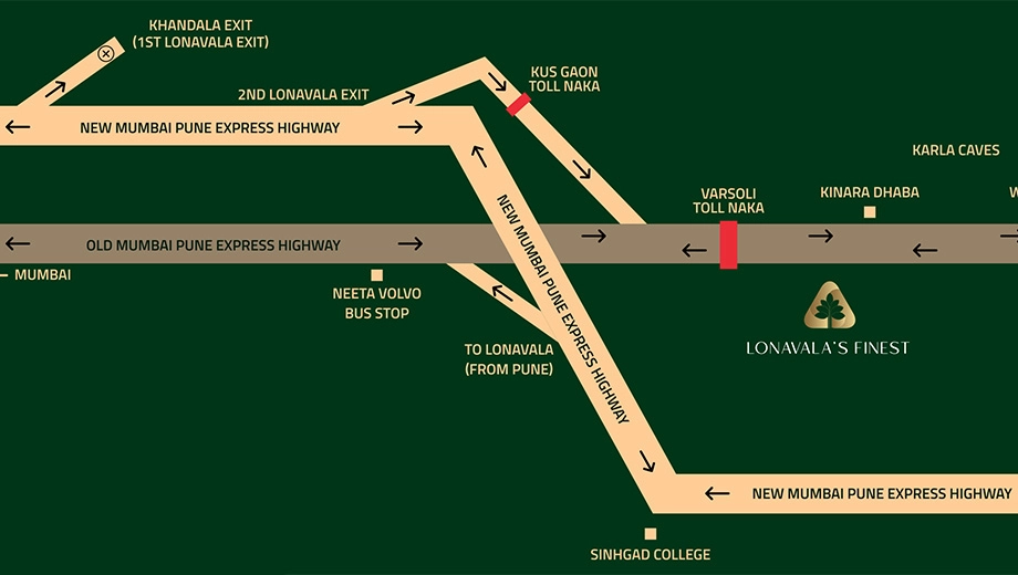 Location of Samarth Lonavalas Finest Phase 1 - Image 387082