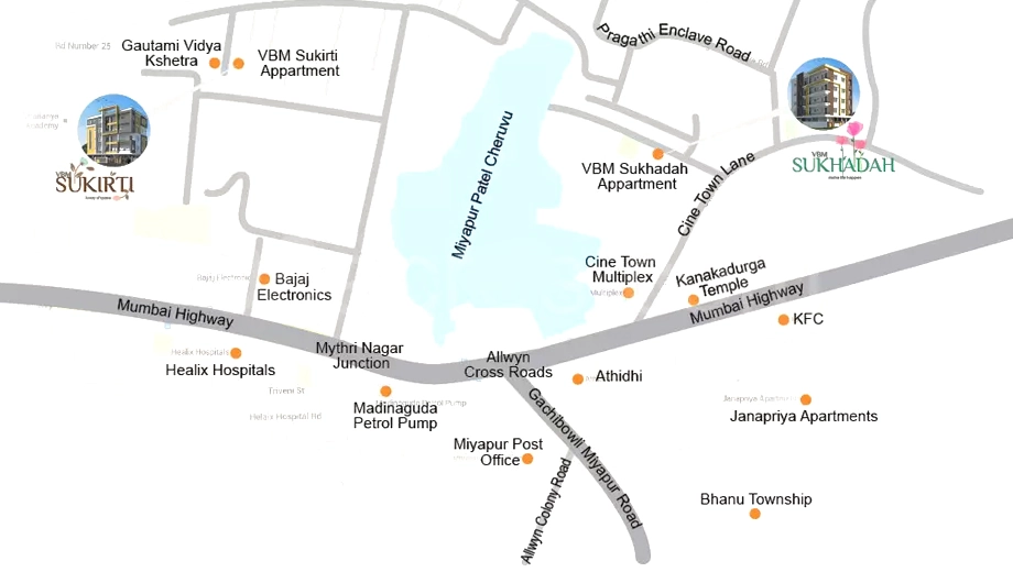 Location of VBM Sukirti - Image 387537