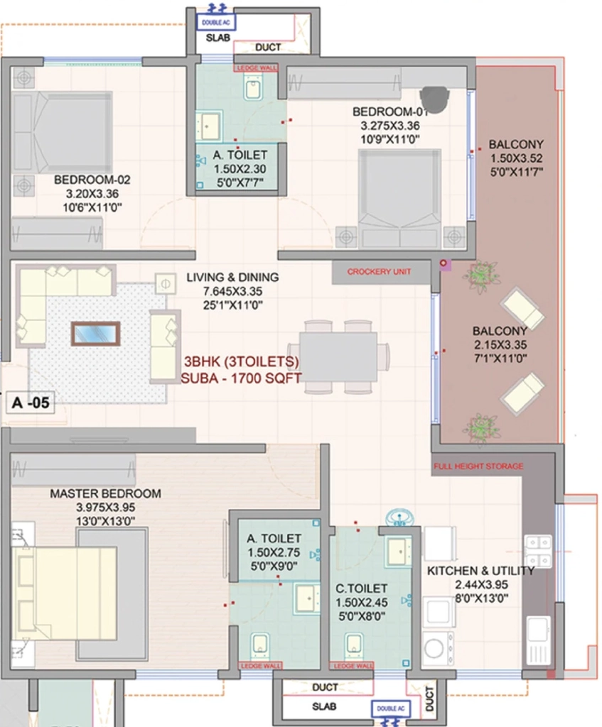 3 BHK Flat in Myhna Vistara in Gunjur Palya, Bangalore - Image 911517
