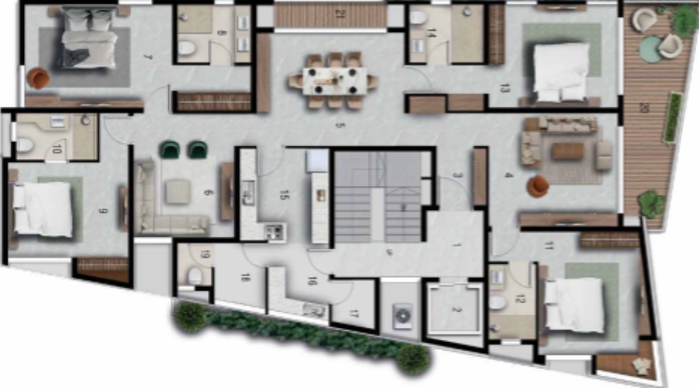 4 BHK Flat in Amara Alekhya in Mandaveli, Chennai - Image 911180