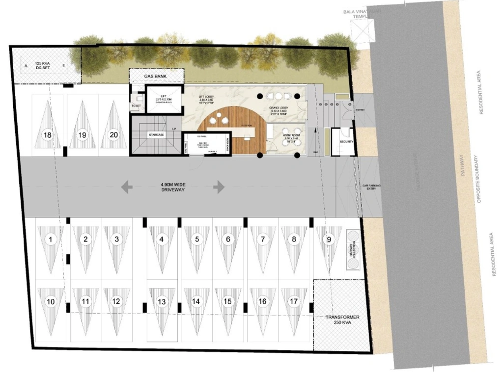 Master Plan of Amara Sesha in Alwarpet, Chennai - Image 387223