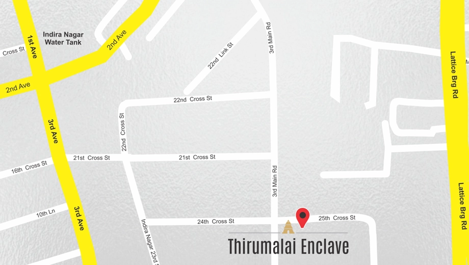 Location of India Thirumalai Enclave - Image 387478