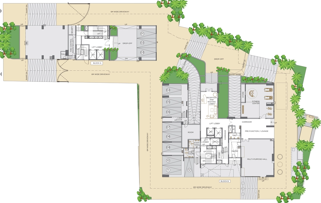 Master Plan of Khushi Vega in Jharapada, Bhubaneswar - Image 388223