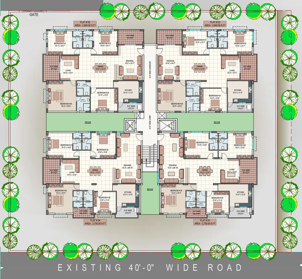 Master Plan of Deccan KS Enliven in Gandipet, Hyderabad - Image 387509