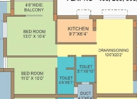 2 BHK Flat in Adesh Enclave in Rasulgarh, Bhubaneswar - Image 911562