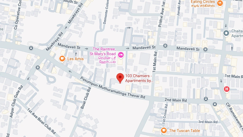 Location of Chaitanya 103 Chamiers - Image 387513