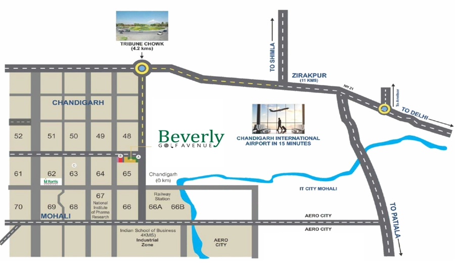 Location of MB Beverly Golf Avenue - Image 387625