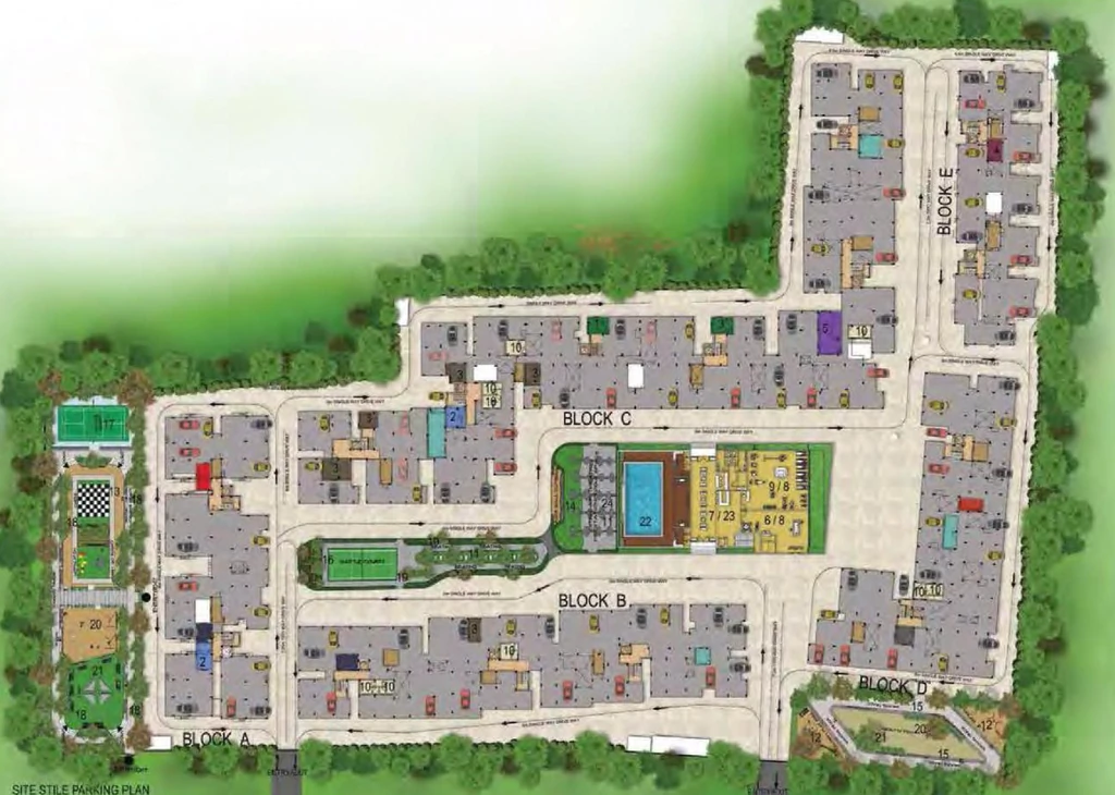 Master Plan of Tulive Dakshin in Iyyappanthangal, Chennai - Image 387618