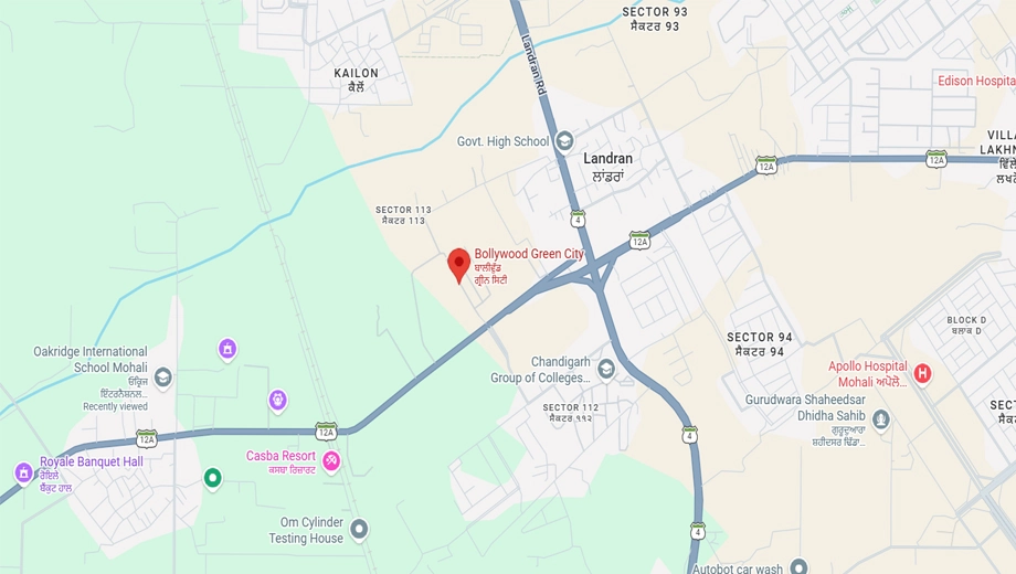 Location of Lark Bollywood Green City - Image 387643