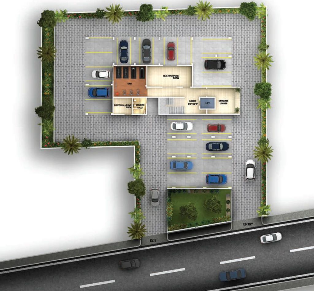 Master Plan of Tulive Forest Wood in Nungambakkam, Chennai - Image 387649