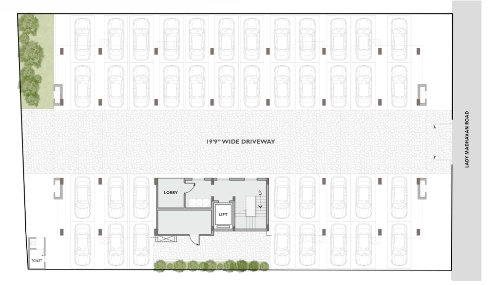 Master Plan of Ceebros Param Nivas in Nungambakkam, Chennai - Image 387705