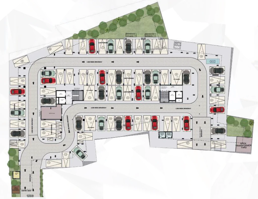 Master Plan of Kaadosh Cullinan in Adambakkam, Chennai - Image 387726