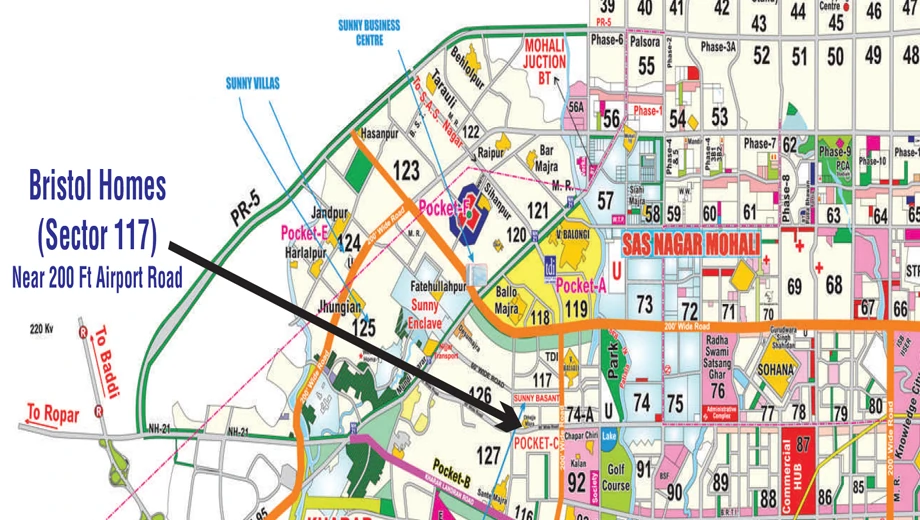 Location of MB Bristol Homes - Image 387722