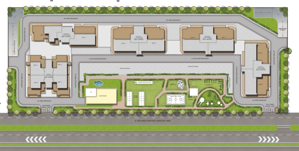 Master Plan of Evoq Antalia in Mohali, Chandigarh - Image 387734