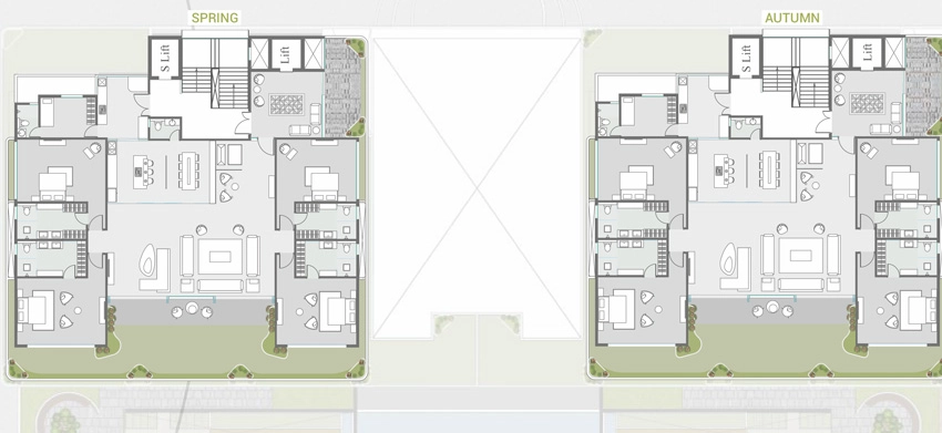4 BHK Penthouse in Vihav Keystone Niwa in Gotri, Vadodara - Image 911442