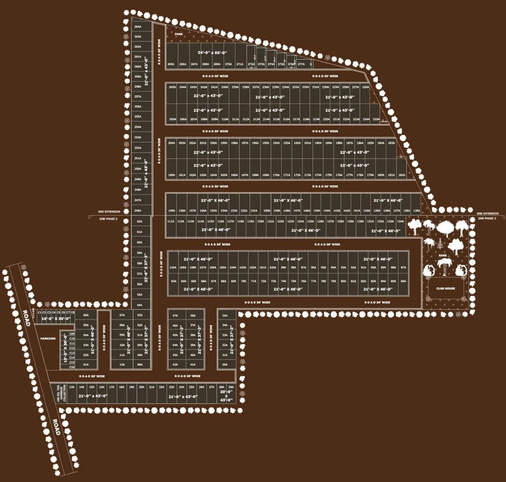 Master Plan of GNN Guru Nanak Enclave in Mohali, Chandigarh - Image 387750