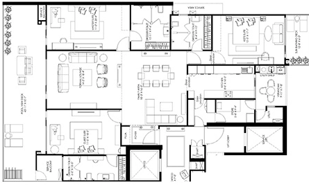 3 BHK Flat in Homeland Regalia in Mohali, Chandigarh - Image 911411