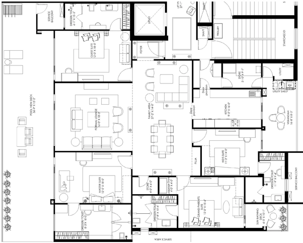 3 BHK Flat in Homeland Regalia in Mohali, Chandigarh - Image 911413