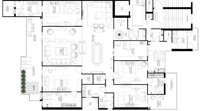 4 BHK Flat in Homeland Regalia in Mohali, Chandigarh - Image 911418