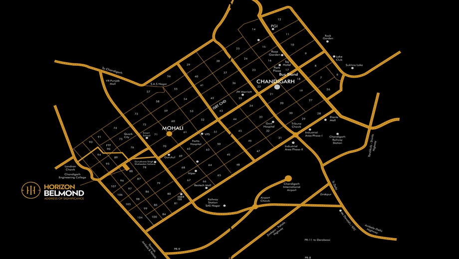 Location of Horizon Belmond - Image 387775