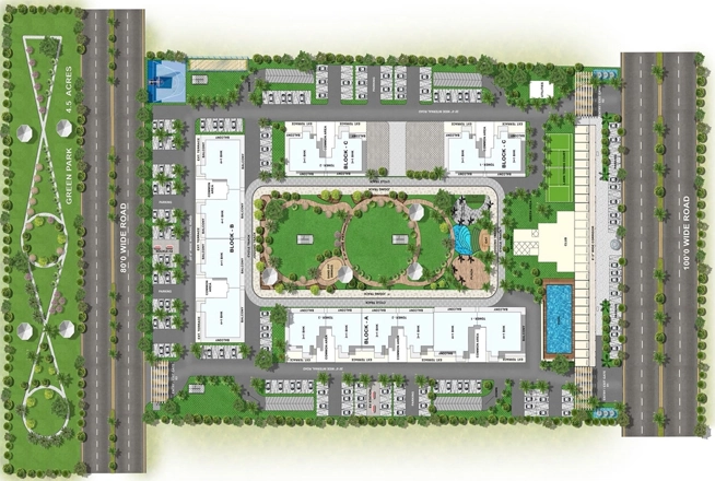 Master Plan of Joy Grand in Mohali, Chandigarh - Image 387848