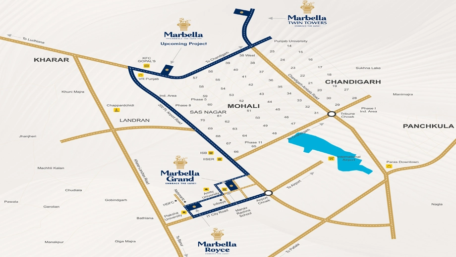 Location of Marbella Royce - Image 387877