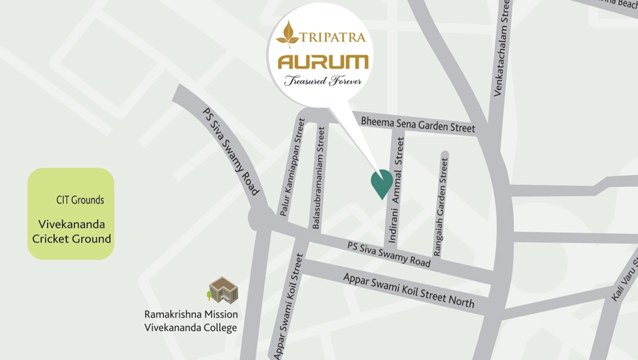 Location of OEG Tripatra Aurum - Image 387899