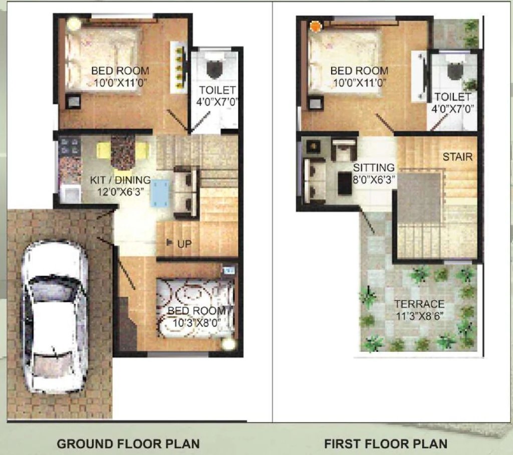 3 BHK House/Villa in Jaisree Hill View Resorts in Kantbada, Bhubaneswar - Image 911803