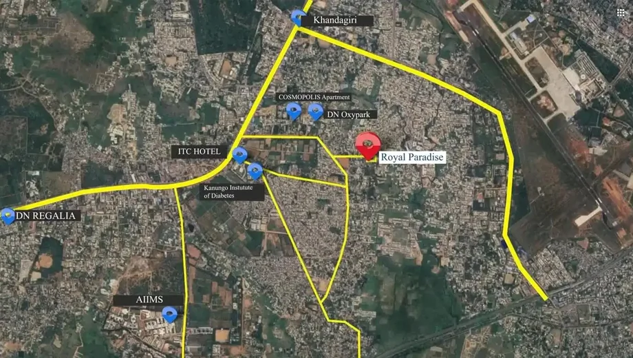 Location of Bhoomi Royal Paradise - Image 388288