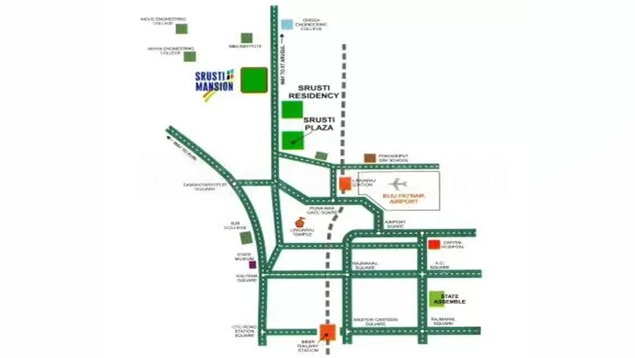 Location of Srusti Mansion - Image 388752