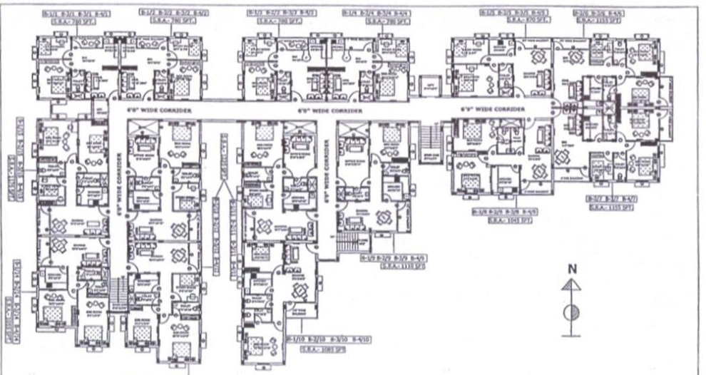 Floor Plan of Samasti 1001 Greens in Ghatikia, Bhubaneswar - Image 388988