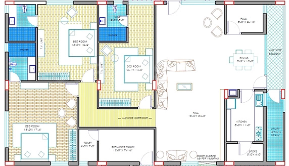 3 BHK Flat in Sonabhan Mohan in Suchitra, Hyderabad - Image 911703