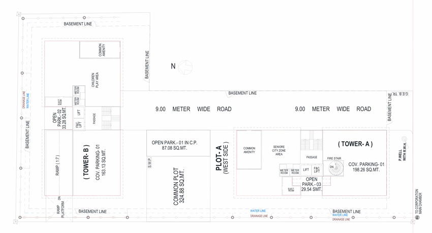 Master Plan of Karma Horizon in New Alkapuri, Vadodara - Image 388341