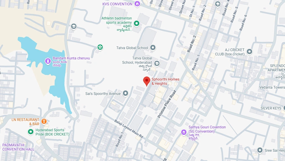 Location of Sphoorthi Heights - Image 388458