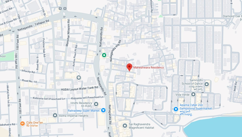 Location of Akkhila Maheshwara Residency - Image 388468
