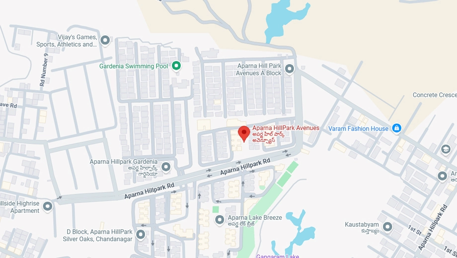 Location of Aparna Hill Park Avenues - Image 388472