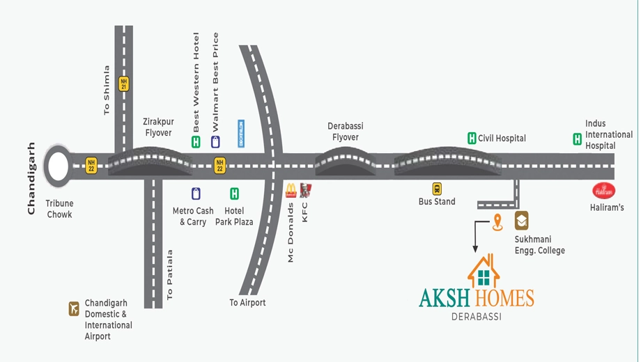 Location of RK Aksh Homes - Image 388143