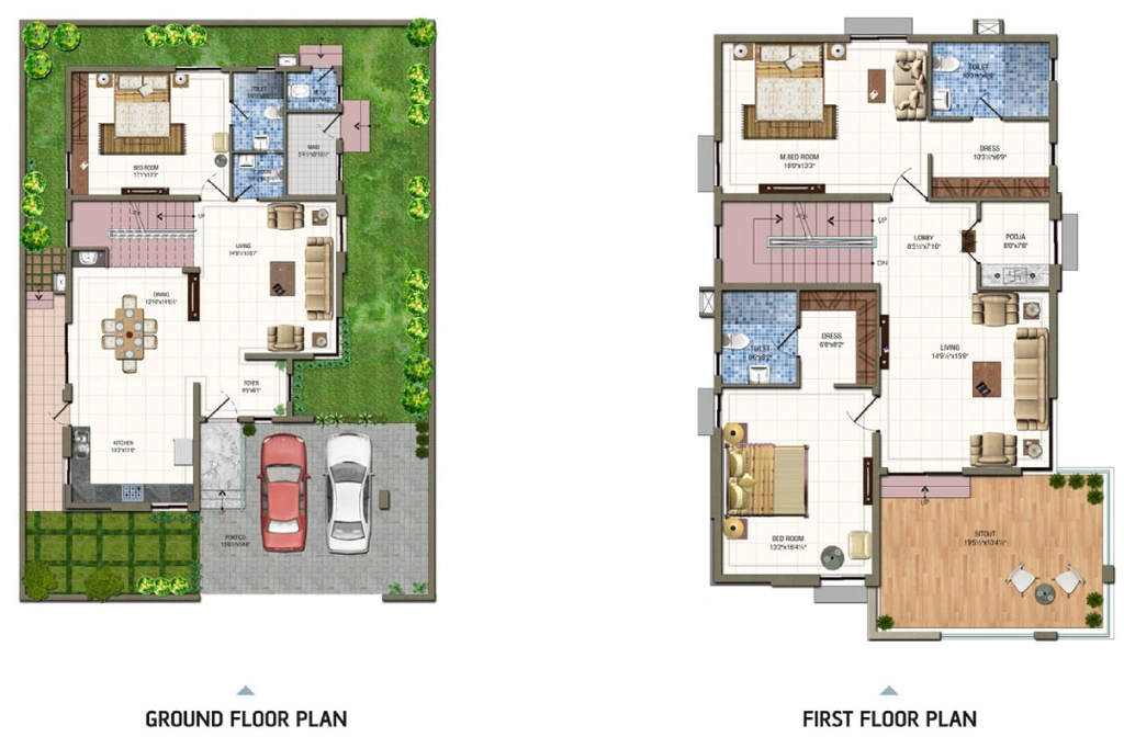 3 BHK House/Villa in Aparna Hill Park Boulevard in Bandam Kommu, Hyderabad - Image 911714
