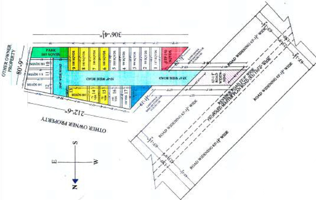 Master Plan of Shiv ATC Enclave in Dera Bassi, Chandigarh - Image 388175