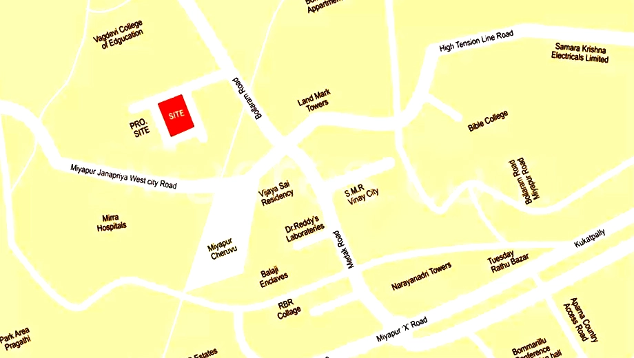 Location of Laharis Grand Ville - Image 388594