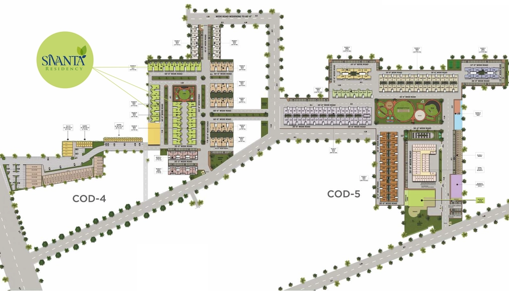 Master Plan of AN Sivanta Residency in Mohali, Chandigarh - Image 388487