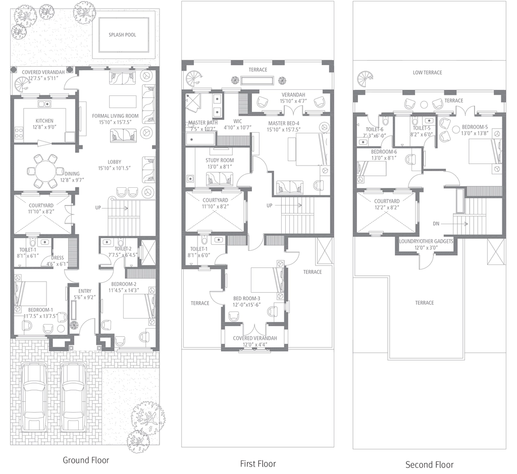 5 BHK House/Villa in Emaar MGF The Villas in Mohali, Chandigarh - Image 911716